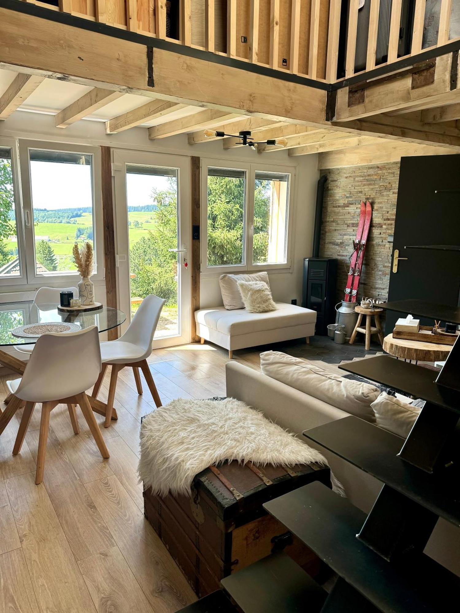 Chalet Pagotin - Le Renversant Métabief Extérieur photo